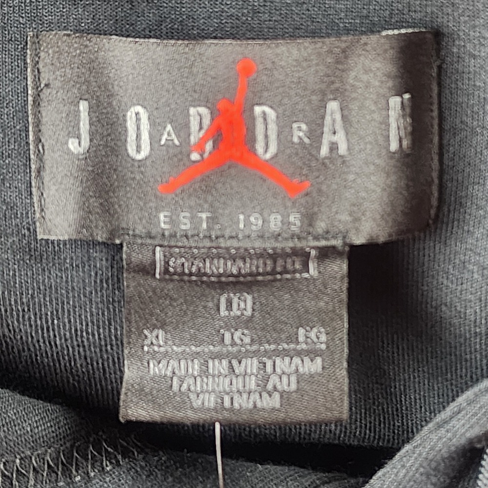 Jordan 23 Engineered Fleece Hoodie XL Black CZ8272-010 Jumpman NWT Oversized - Picture 2 of 13